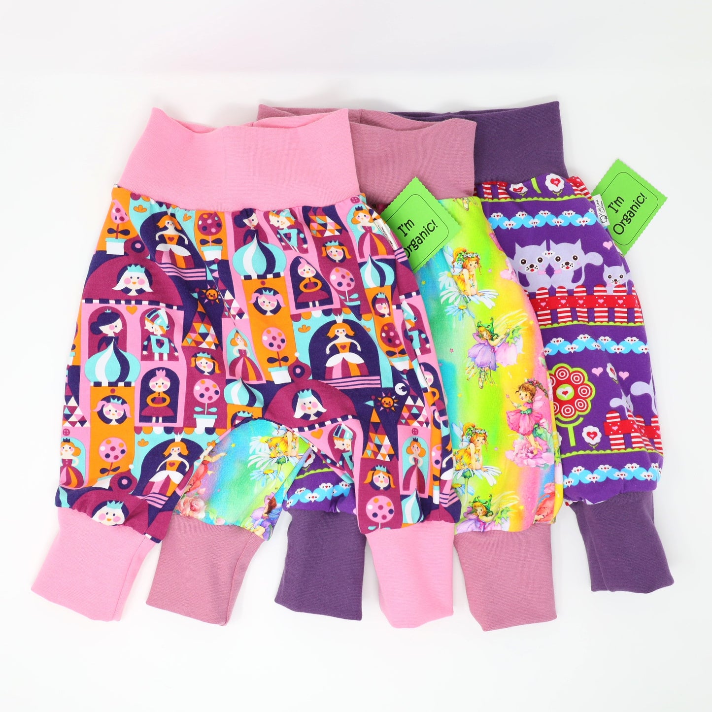 3x Harem Pants 6-9m