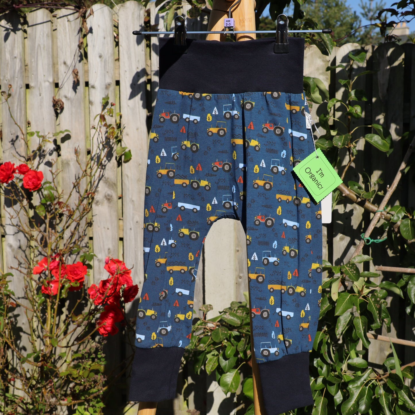 Harem Pants & Top Set 2-3y - organic cotton