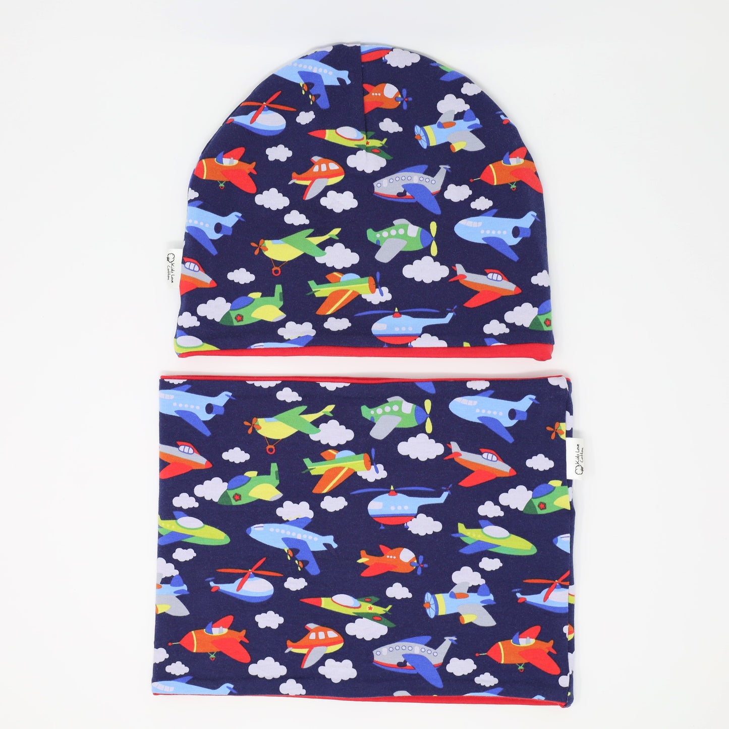 Kids Hat & Snood Set 2-8y