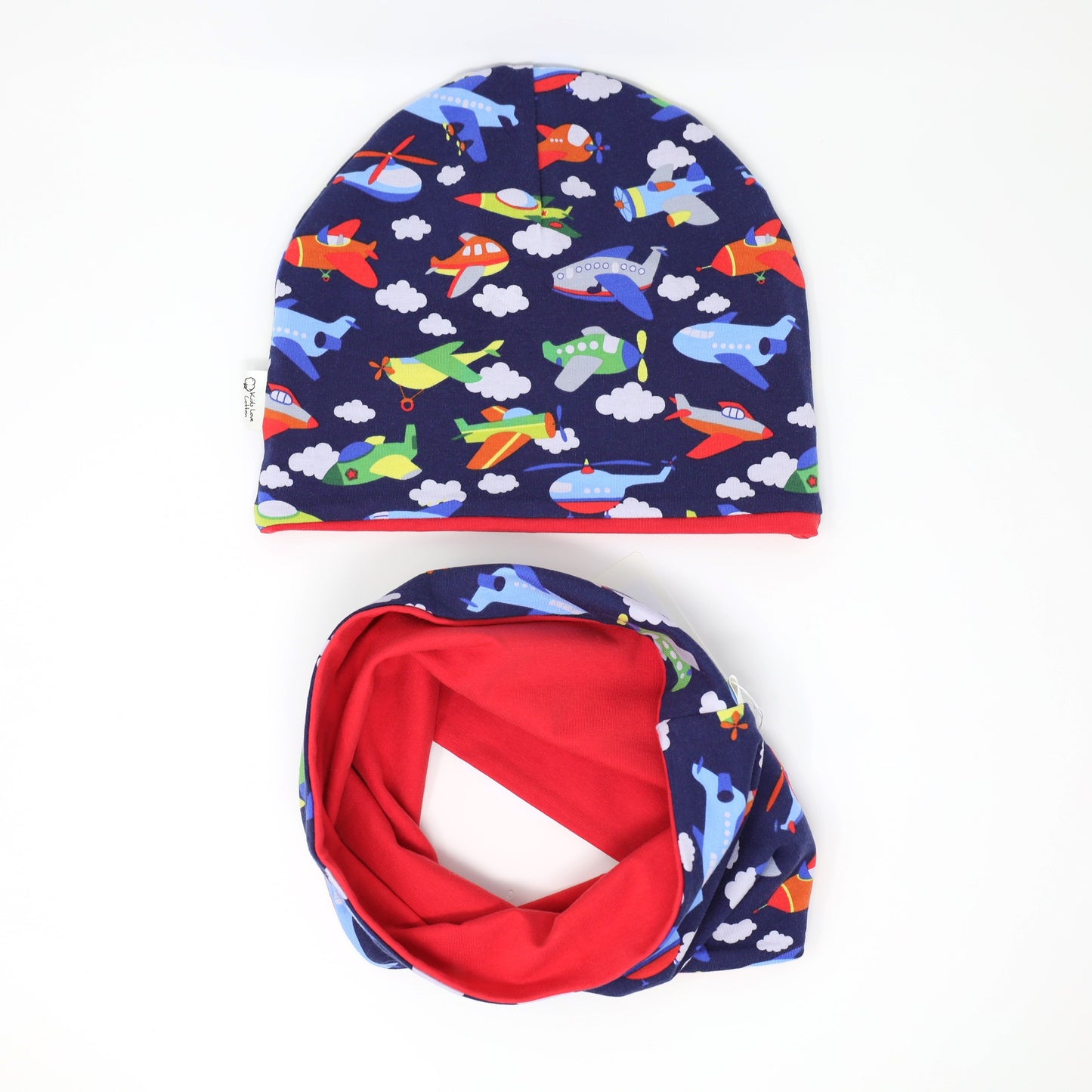 Kids Hat & Snood Set 2-8y