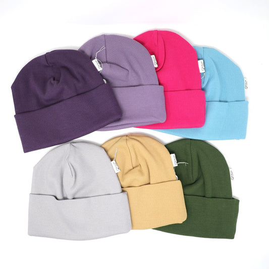 Child Ribbed Hat 3-8y